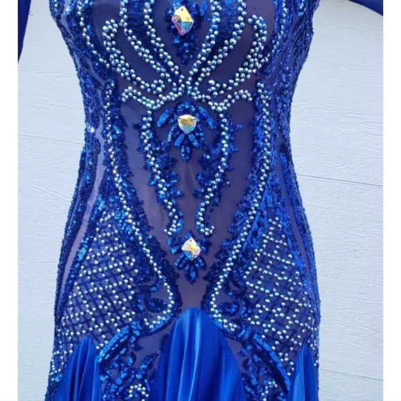 Designer Lenique Ballroom Dress!! - Picture 3 of 8